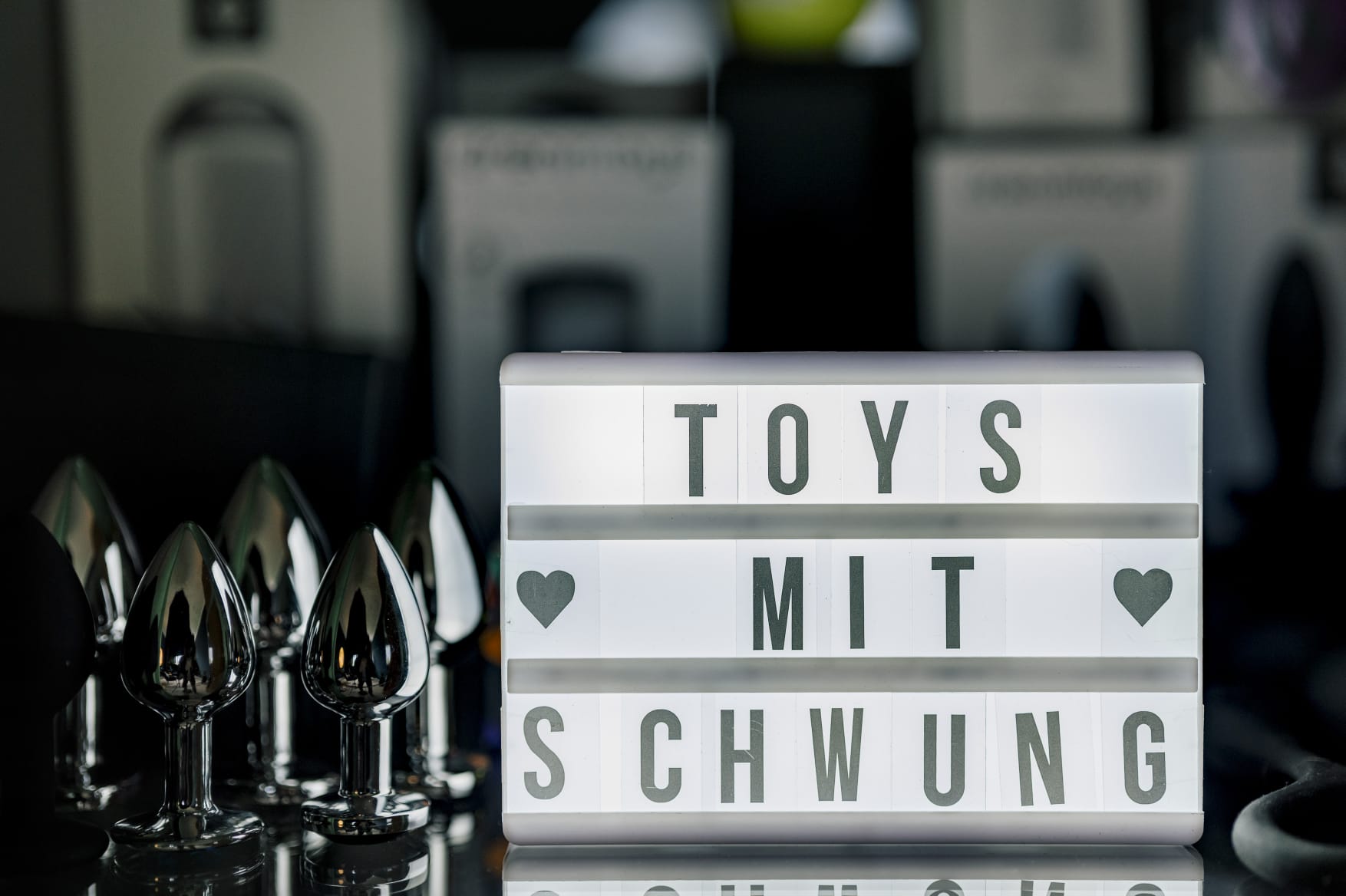 Hochwertige Toys auf dem Tisch — Workshop Toypartys.